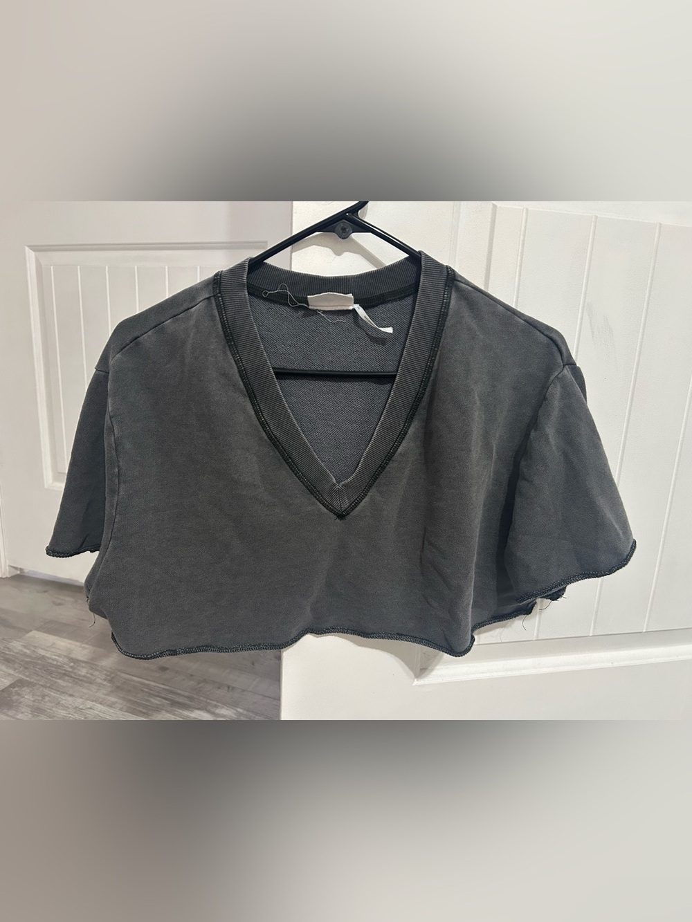 Urban Outfitter Out From Under V-Neck Cropped Tee